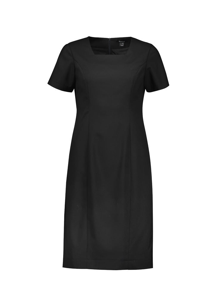 BIZ CORPORATES Womens Renew Short Sleeve Dress RD409L