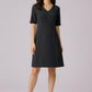 BIZ CORPORATES Womens Siena Extended Short Sleeve Dress RD974L