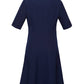 BIZ CORPORATES Womens Siena Extended Short Sleeve Dress RD974L
