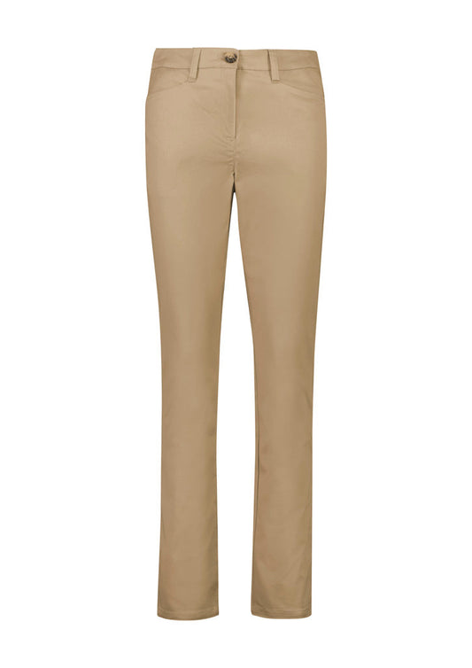 BIZ CORPORATES Womens Slim Leg Stretch Chino Pant RGP263L