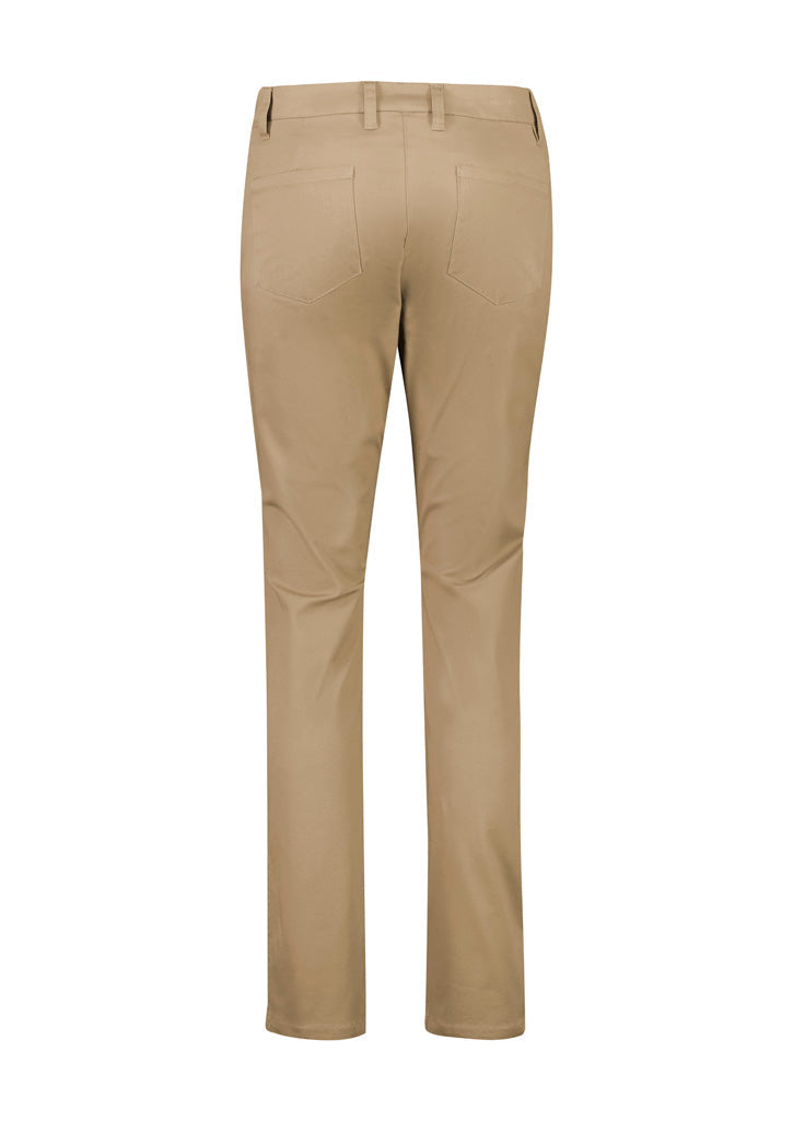 BIZ CORPORATES Womens Slim Leg Stretch Chino Pant RGP263L