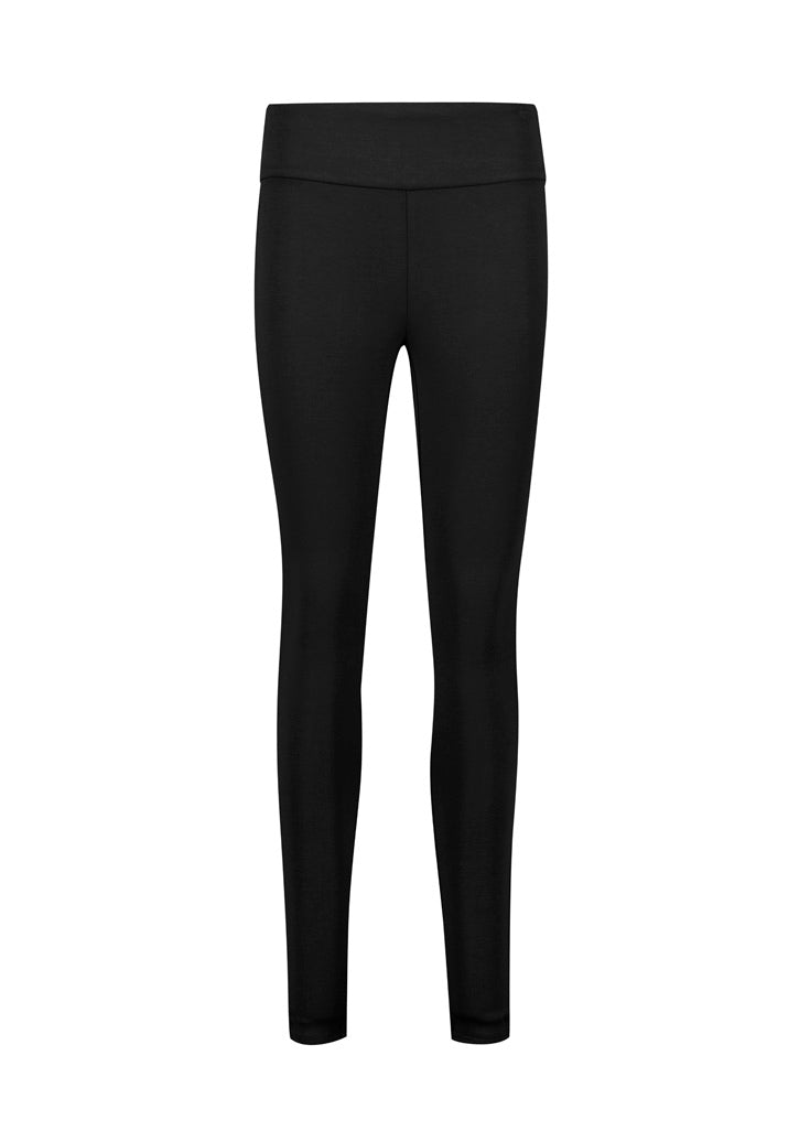 BIZ CORPORATES Womens Scuba Ponte High-rise Pull-on Corporate Legging RGP303L