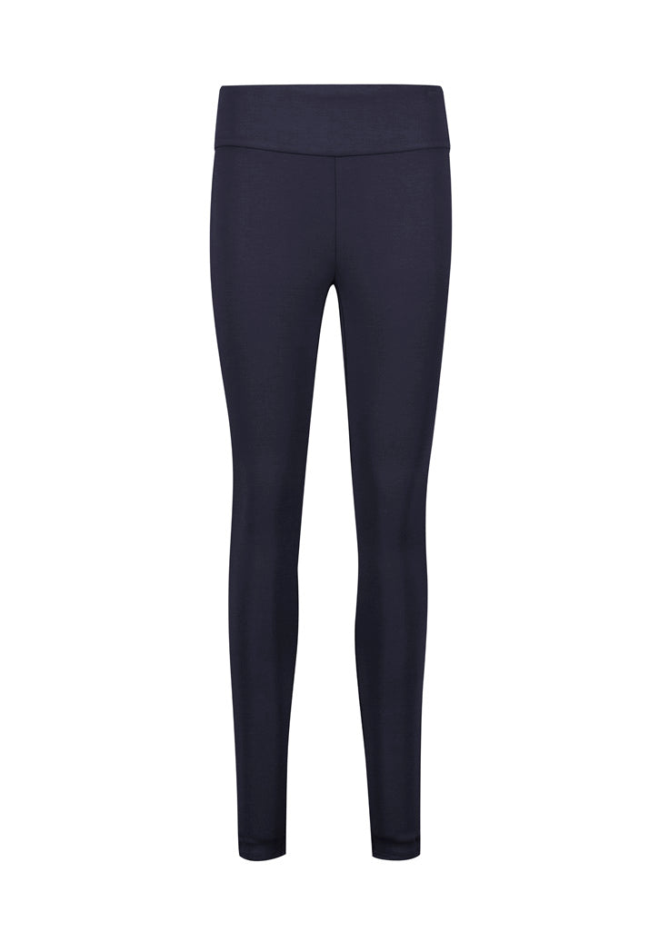 BIZ CORPORATES Womens Scuba Ponte High-rise Pull-on Corporate Legging RGP303L