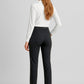 BIZ CORPORATES Womens Scuba Ponte Mid-rise Pull-on Pant RGP304L