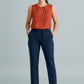 BIZ CORPORATES Womens Cool Stretch Tapered Leg Adjustable Waist Pant RGP315L