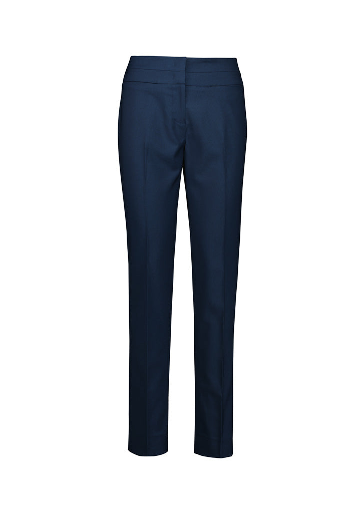 BIZ CORPORATES Womens Renew Mid-Waist Slim Leg Pant RGP405L