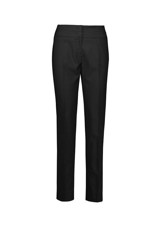 BIZ CORPORATES Womens Renew Mid-Waist Slim Leg Pant RGP405L