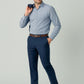 BIZ CORPORATES Mens Renew Slim Fit Flat Front Pant RGP407M