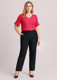 BIZ CORPORATES Womens Siena Adjustable Waist Pant RGP975L