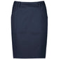 BIZ CORPORATES Womens Mid Waist Stretch Chino Skirt RGS264L