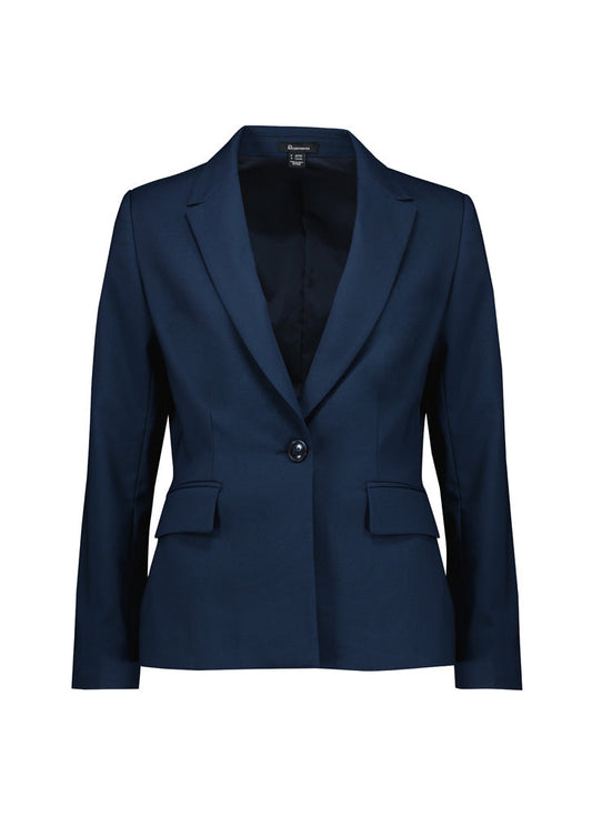BIZ CORPORATES Womens Renew Single Button Mid Length Jacket RJ401L