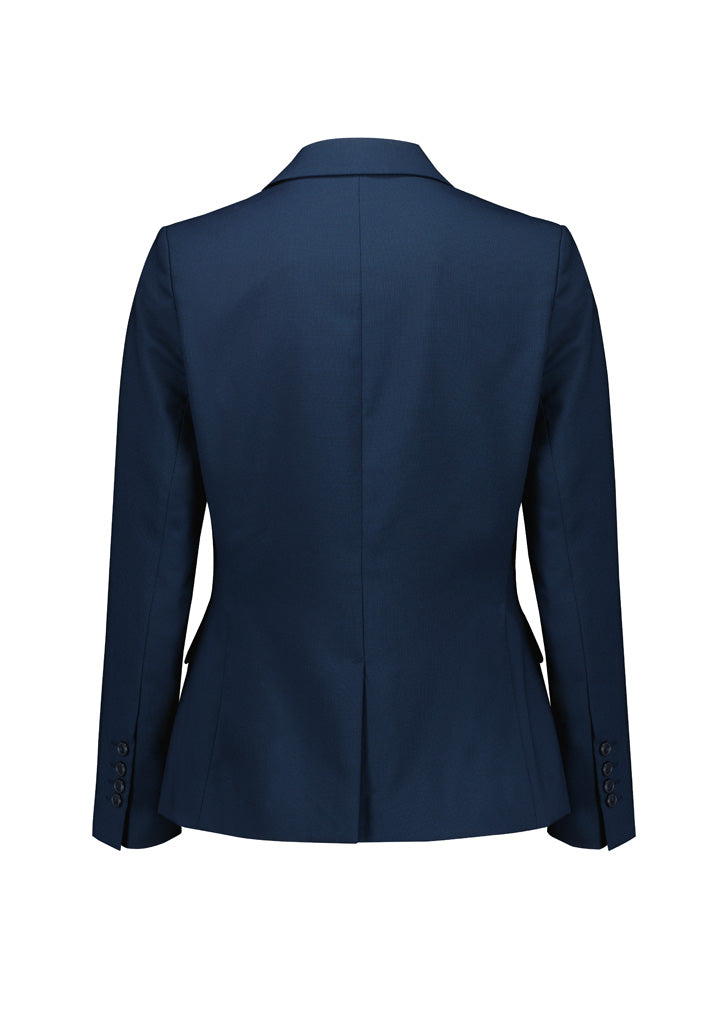 BIZ CORPORATES Womens Renew Single Button Mid Length Jacket RJ401L