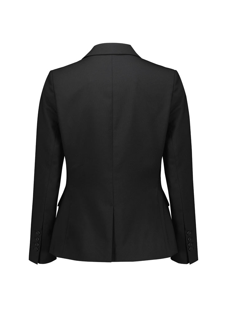 BIZ CORPORATES Womens Renew Single Button Mid Length Jacket RJ401L