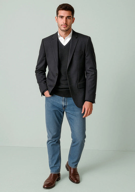 BIZ CORPORATES Mens Renew City Fit Jacket RJ401M