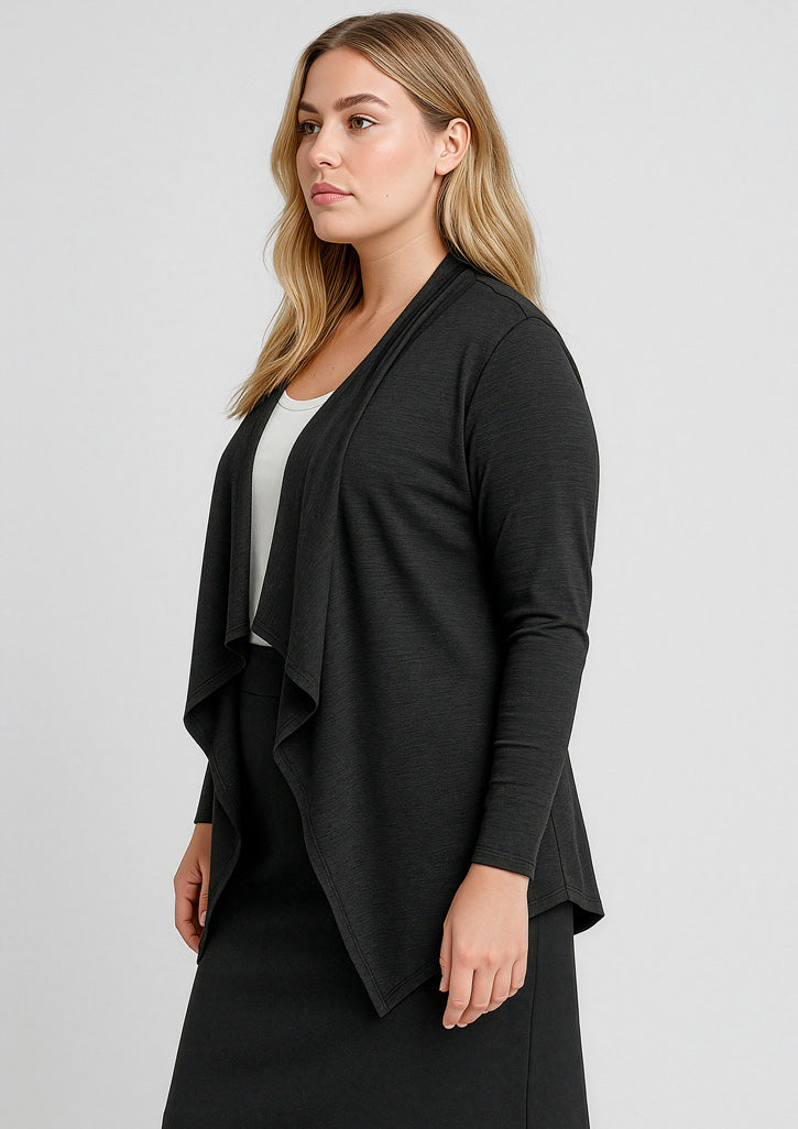 BIZ CORPORATES Womens Sofia Waterfall Cardigan RLC267L