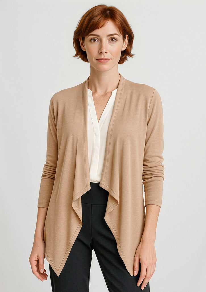 BIZ CORPORATES Womens Sofia Waterfall Cardigan RLC267L