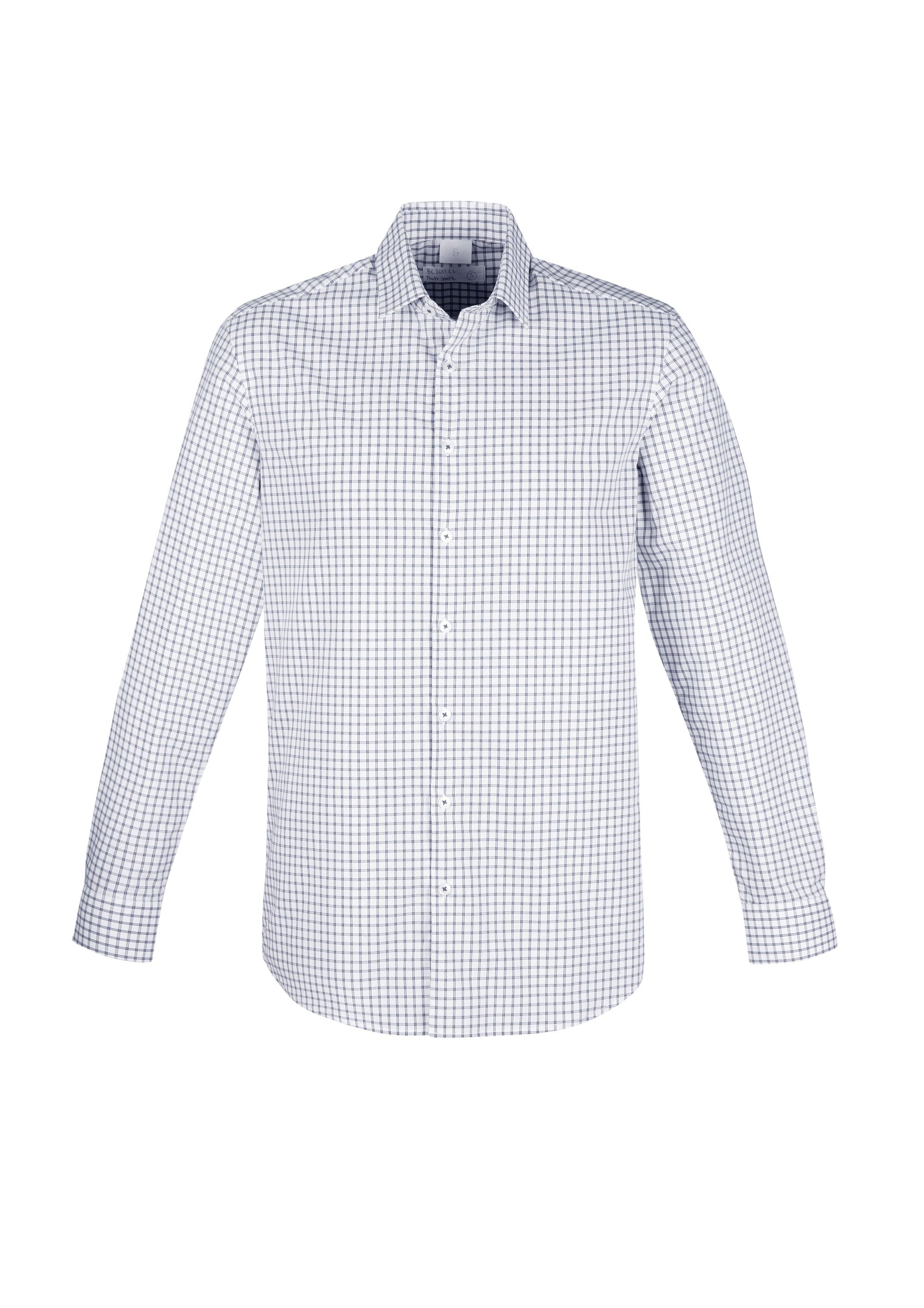 BIZ CORPORATES Mens Noah Long Sleeve Shirt RS070ML