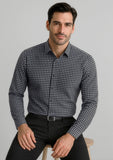 BIZ CORPORATES Mens Noah Long Sleeve Shirt RS070ML