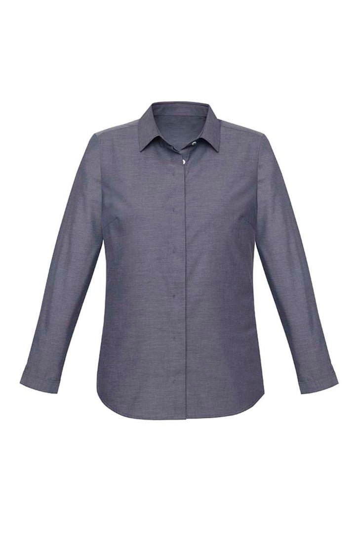 BIZ CORPORATES Womens Charlie Long Sleeve Shirt RS968LL Clearance