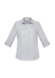 BIZ CORPORATES Womens Charlie 3/4 Sleeve Shirt RS968LT Clearance
