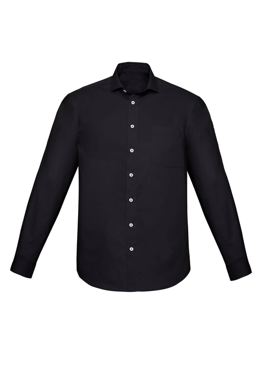 BIZ CORPORATES Mens Charlie Classic Fit Long Sleeve Shirt RS968ML