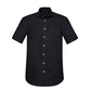 BIZ CORPORATES Mens Charlie Classic Fit Short Sleeve Shirt RS968MS