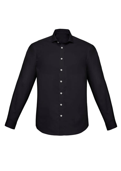 BIZ CORPORATES Mens Charlie Slim Fit Long Sleeve Shirt RS969ML