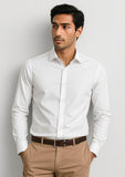 BIZ CORPORATES Mens Charlie Slim Fit Long Sleeve Shirt RS969ML