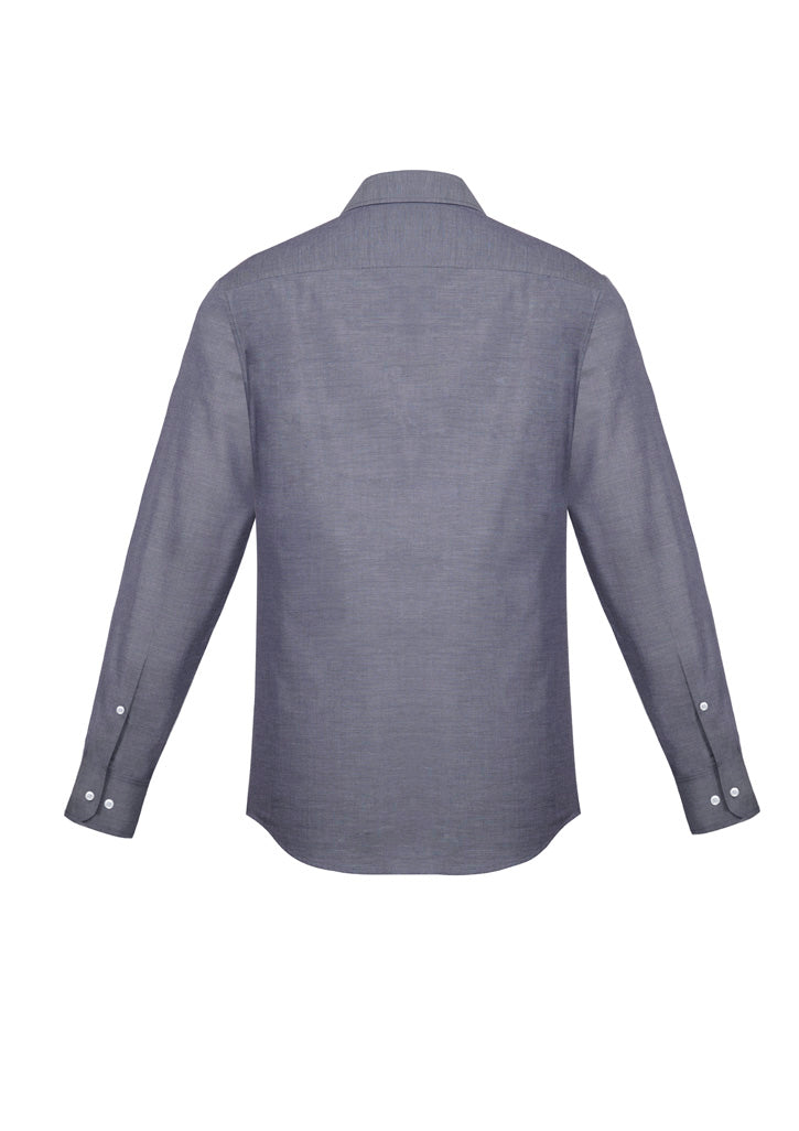 BIZ CORPORATES Mens Charlie Slim Fit Long Sleeve Shirt RS969ML Clearance