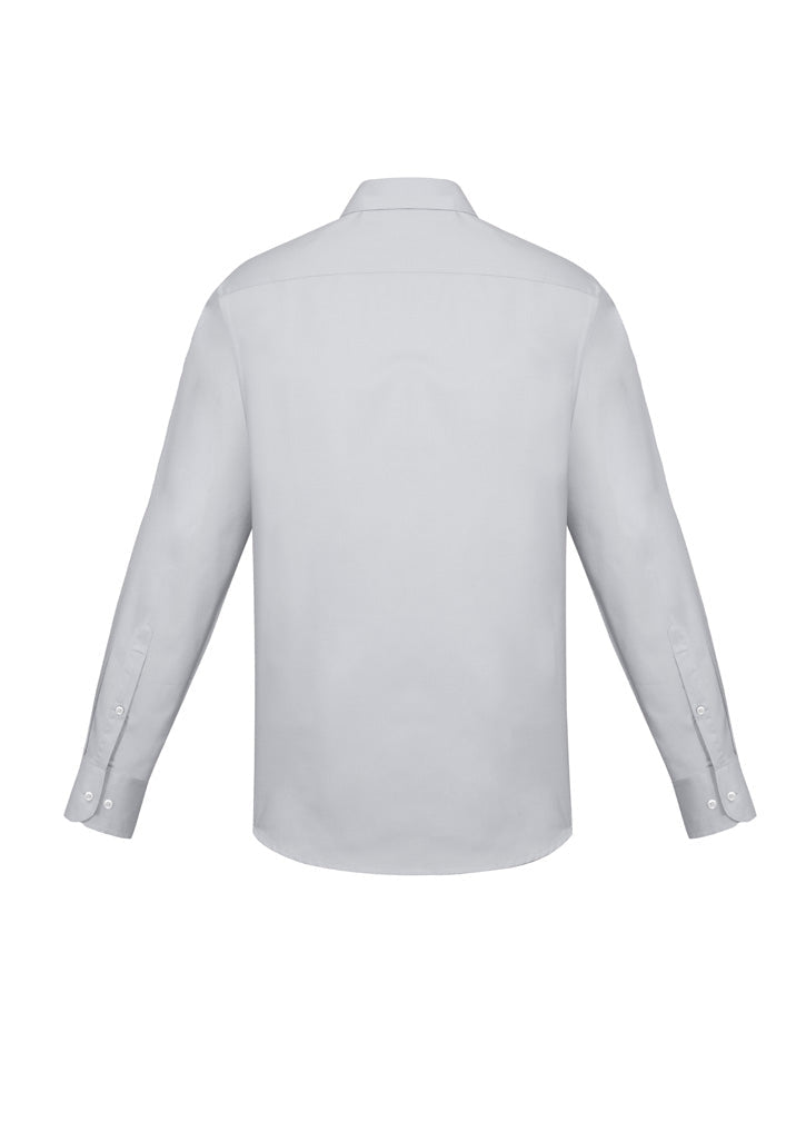 BIZ CORPORATES Mens Charlie Slim Fit Long Sleeve Shirt RS969ML Clearance