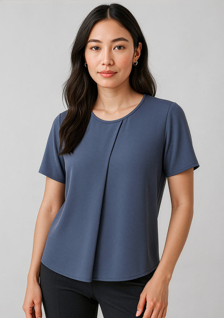 BIZ CORPORATES Womens Sydney Short Sleeve T-Top RT065LS