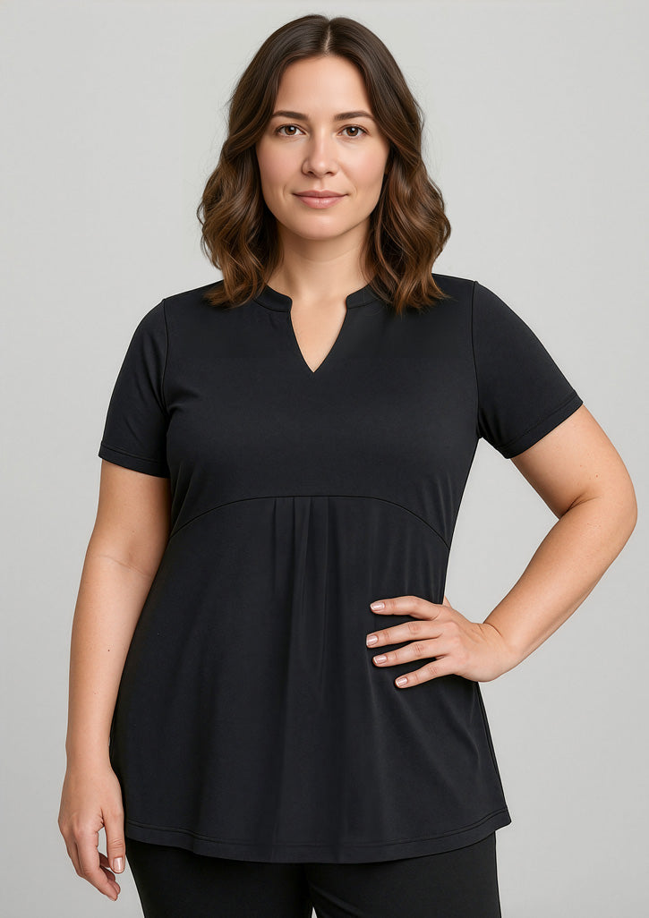BIZ CORPORATES Womens Mali Stretch Tunic T-Top RT262LS
