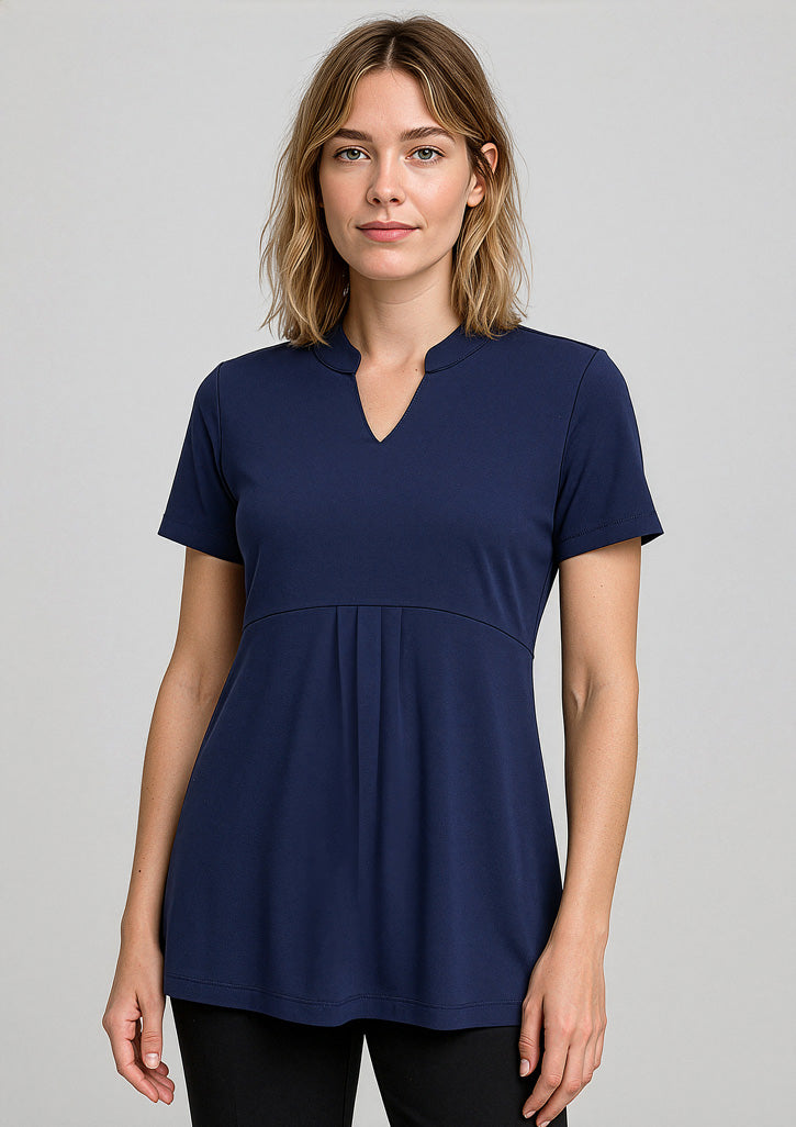 BIZ CORPORATES Womens Mali Stretch Tunic T-Top RT262LS