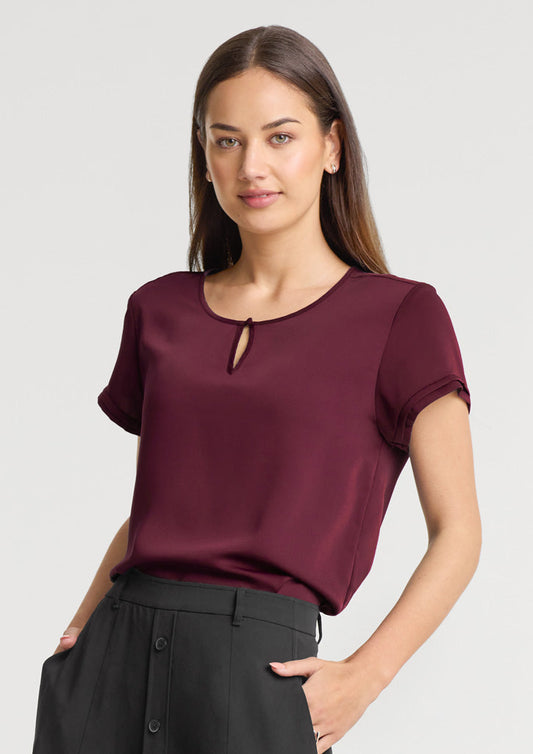 BIZ CORPORATES Womens Evelyn Short Sleeve Blouse RU569LS