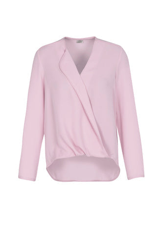 BIZ COLLECTION Womens Lily Hi-Lo Blouse S014LL Clearance