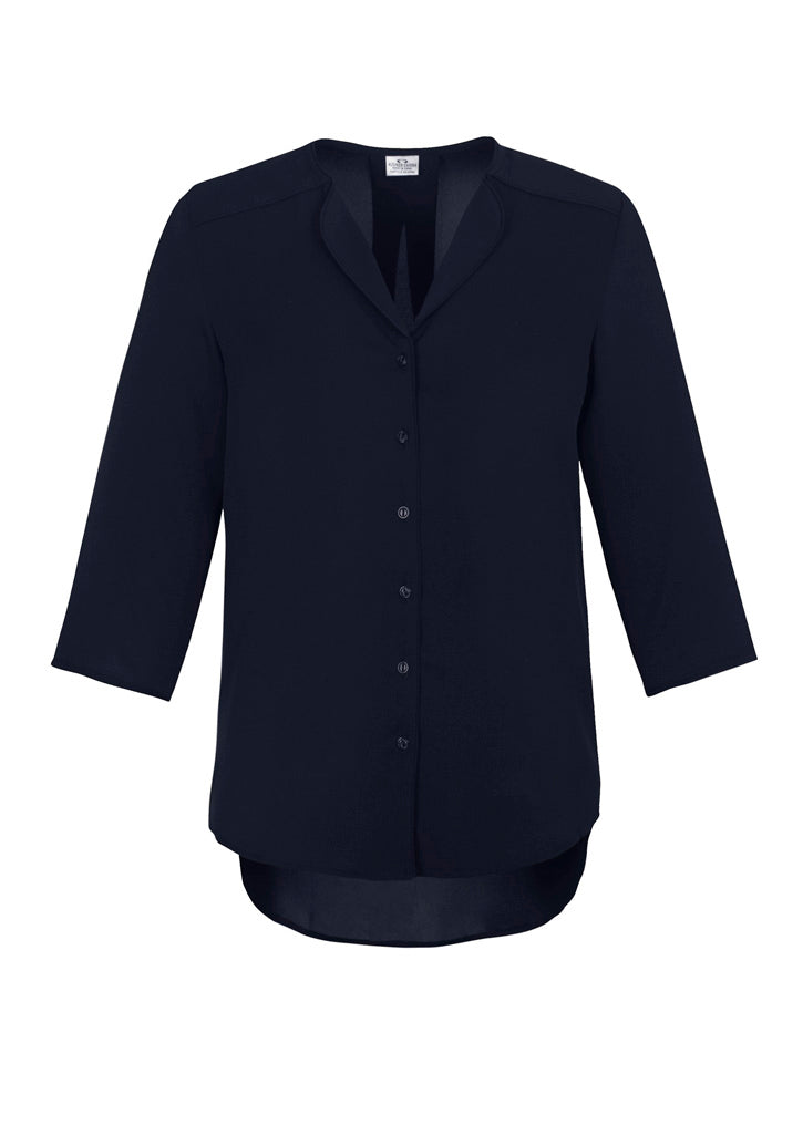 BIZ COLLECTION Womens Lily Longline Blouse S015LT Clearance