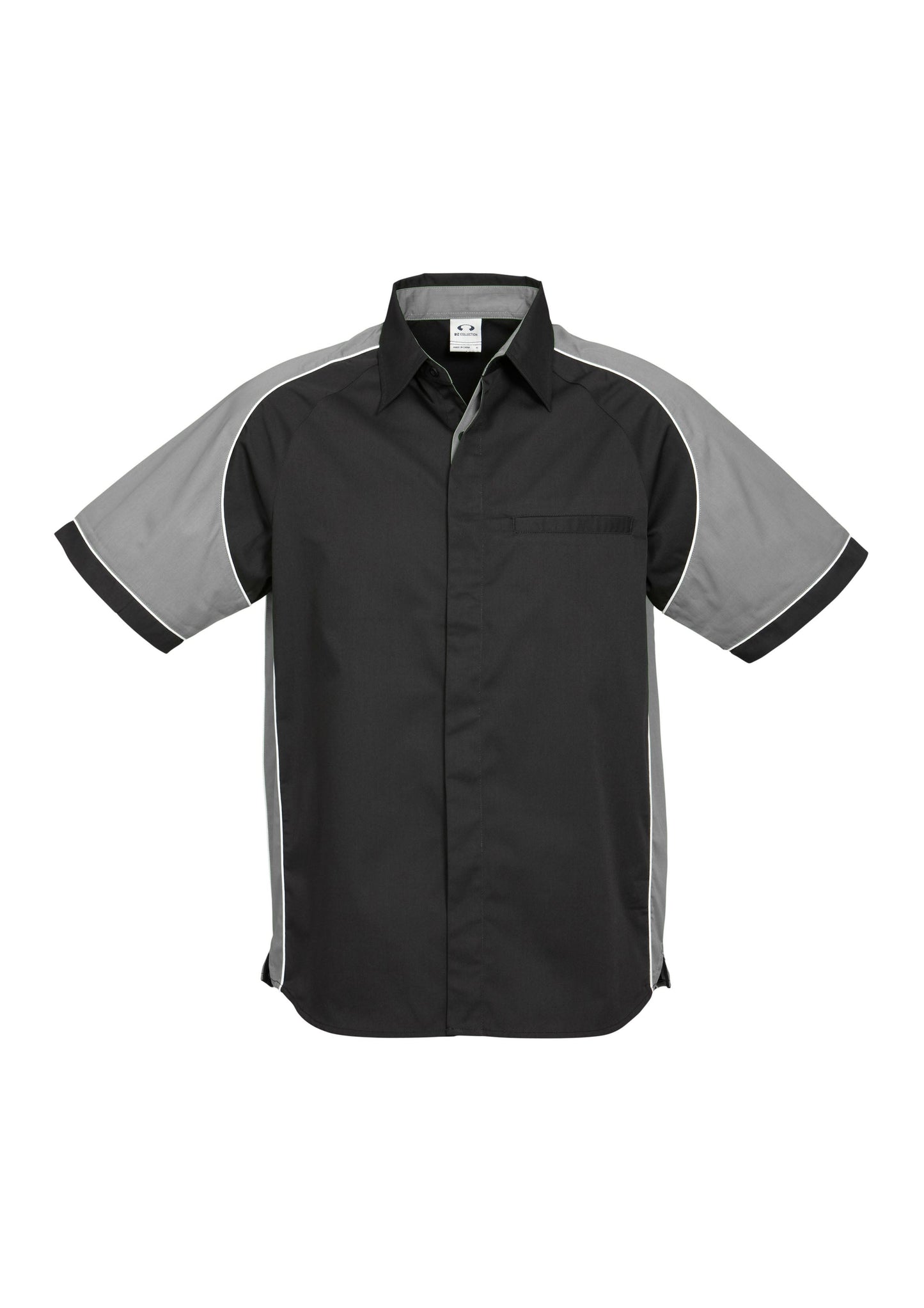 BIZ COLLECTION Mens Nitro Short Sleeve Shirt S10112