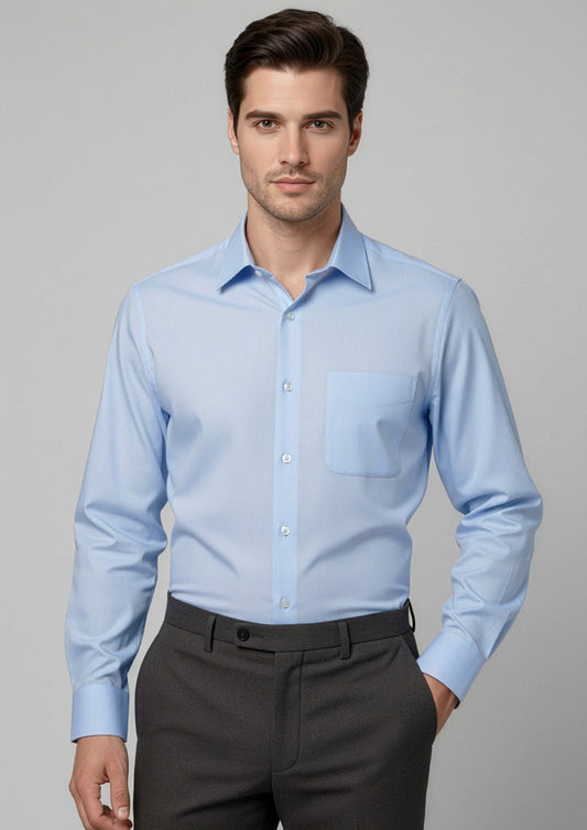 BIZ COLLECTION Mens Luxe Long Sleeve Shirt S10210