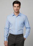 BIZ COLLECTION Mens Luxe Long Sleeve Shirt S10210