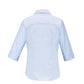 BIZ COLLECTION Womens Luxe 3/4 Sleeve Shirt S10221 Clearance