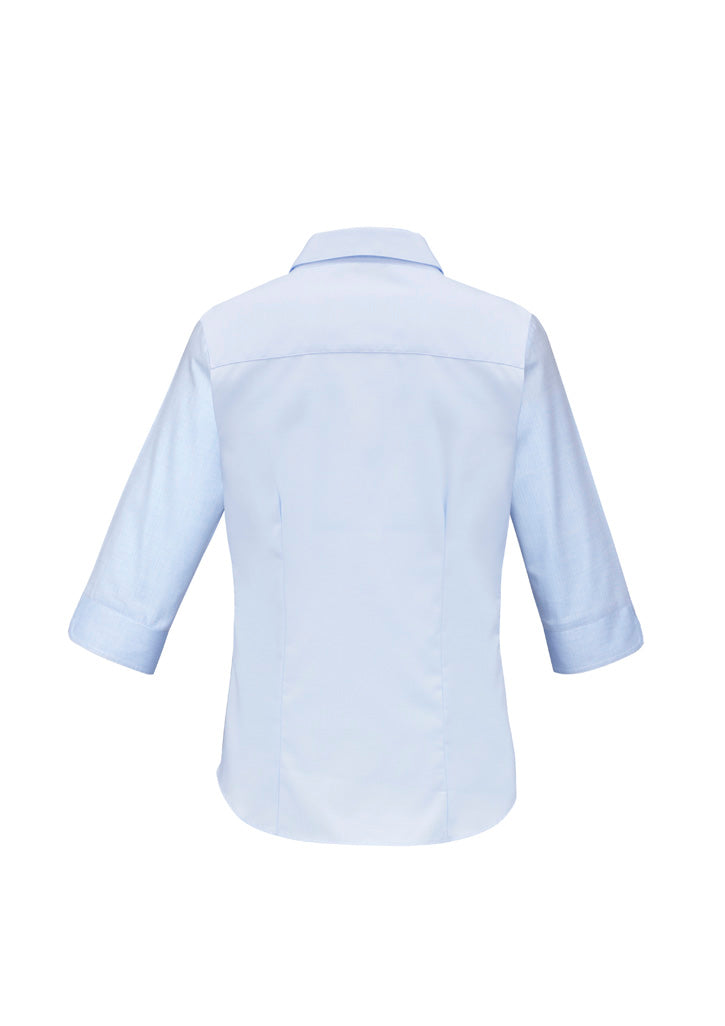 BIZ COLLECTION Womens Luxe 3/4 Sleeve Shirt S10221 Clearance