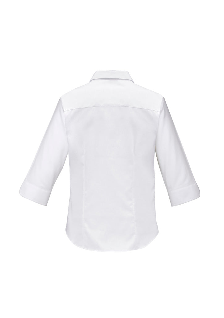 BIZ COLLECTION Womens Luxe 3/4 Sleeve Shirt S10221 Clearance