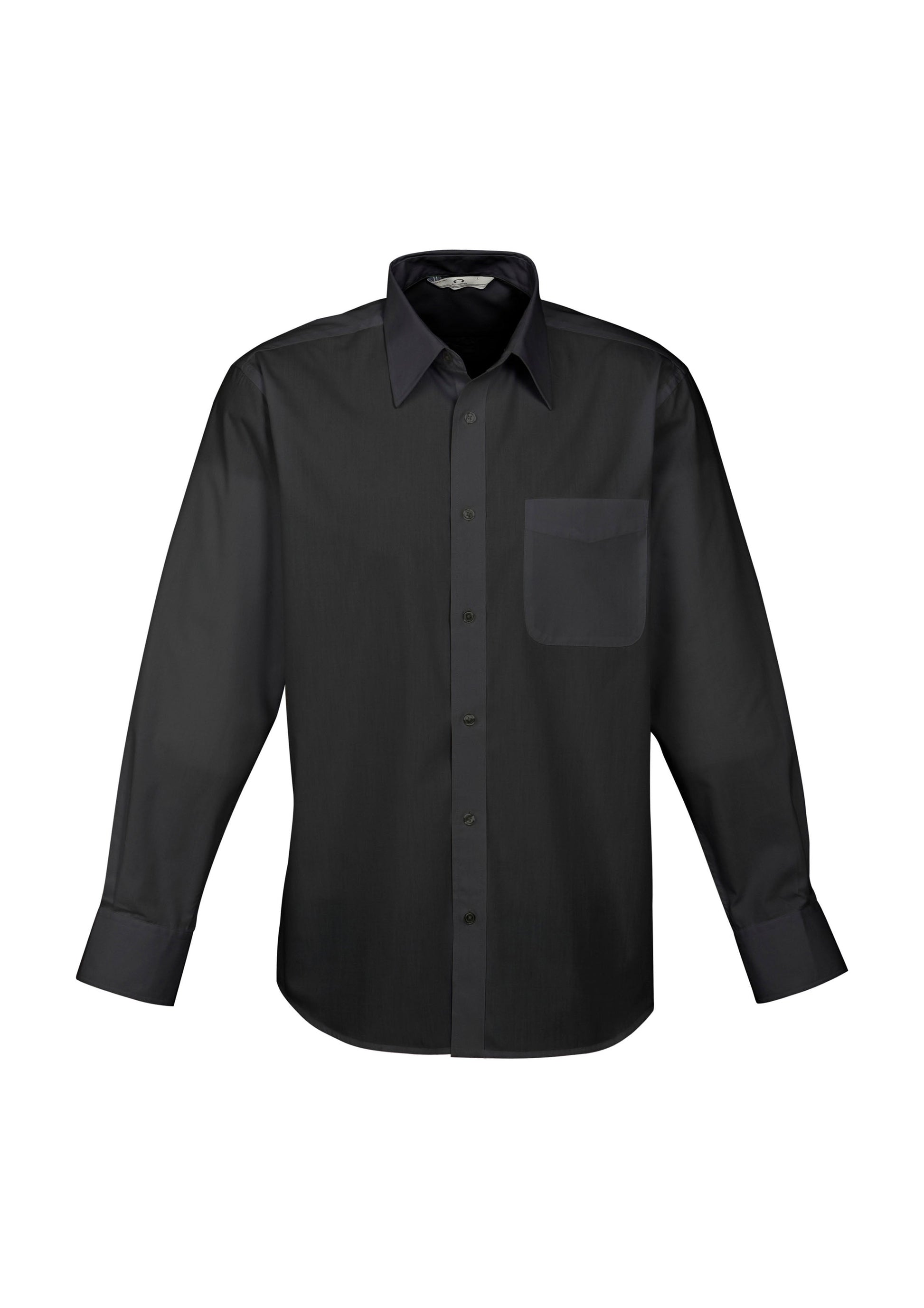 BIZ COLLECTION Mens Base Long Sleeve Shirt S10510