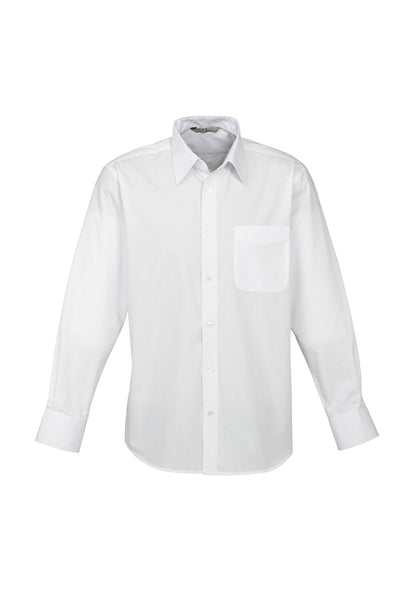BIZ COLLECTION Mens Base Long Sleeve Shirt S10510