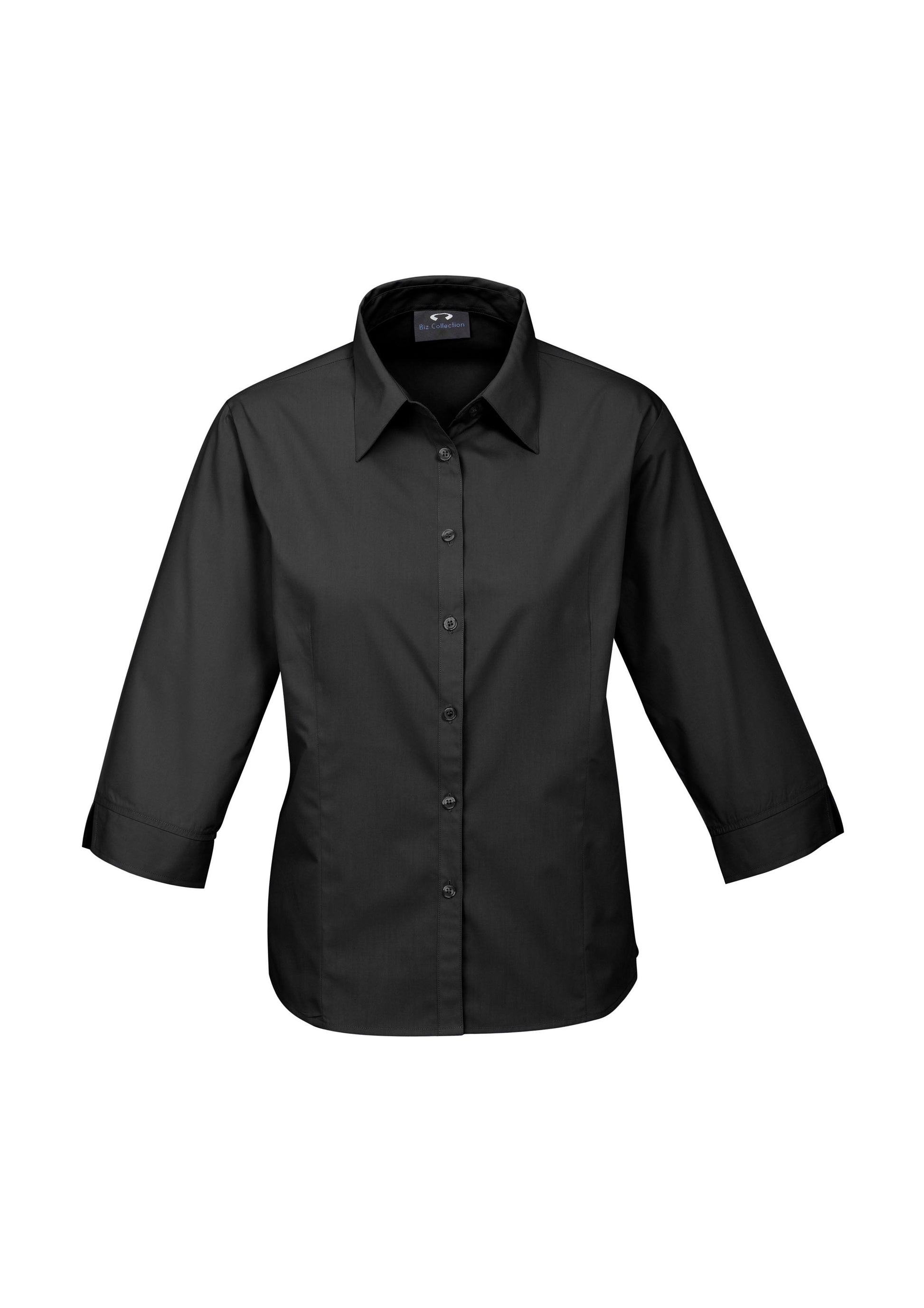BIZ COLLECTION Womens Base 3/4 Sleeve Shirt S10521