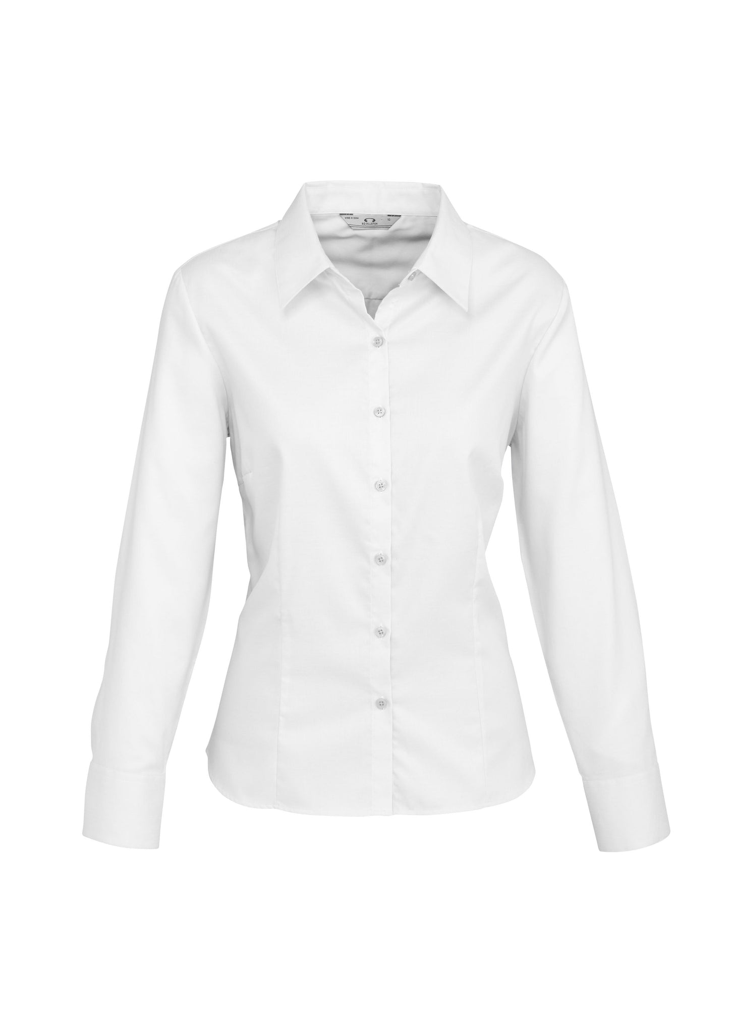 BIZ COLLECTION Womens Luxe Long Sleeve Shirt S118LL