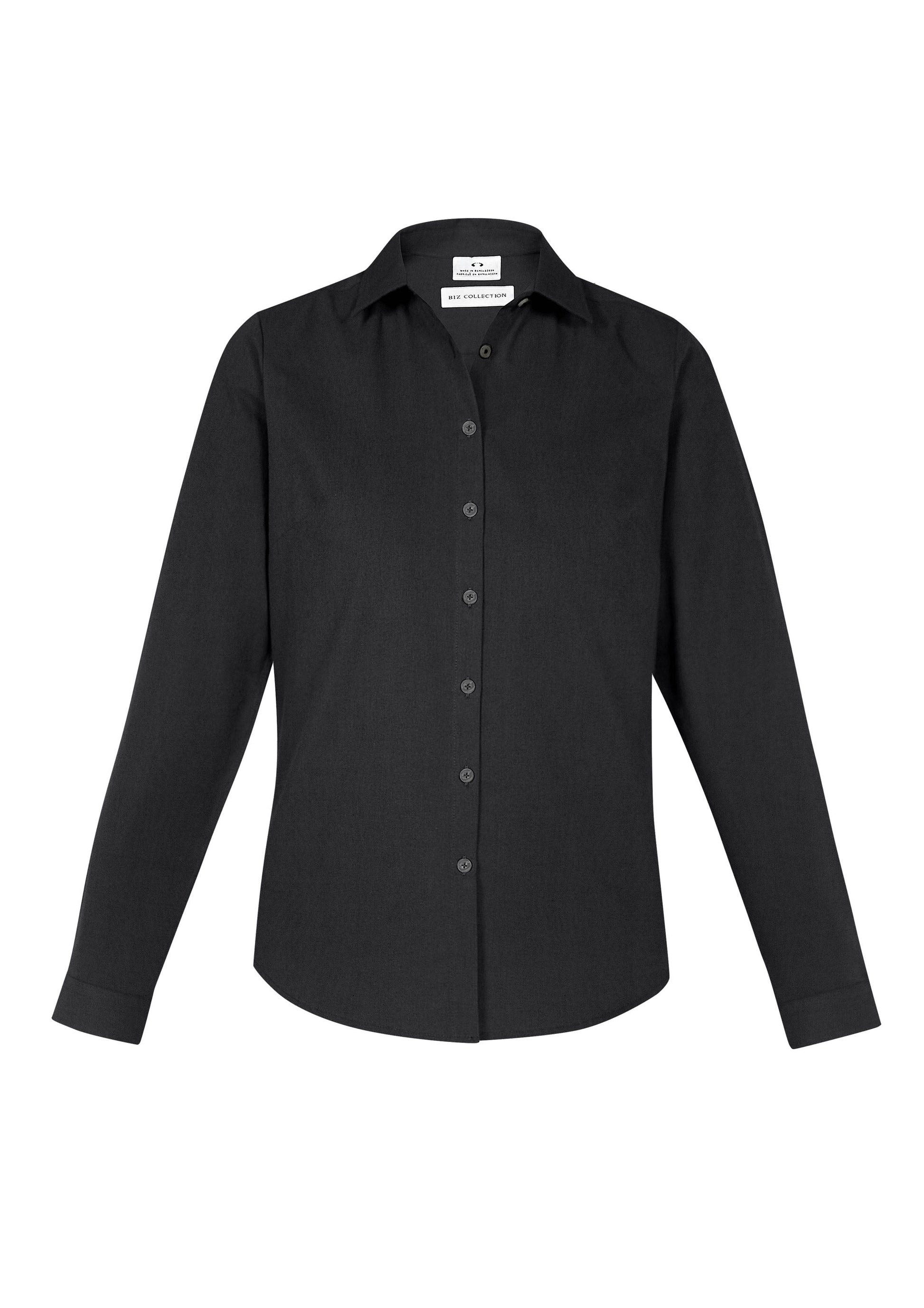 BIZ COLLECTION Womens Memphis Long Sleeve Shirt S127LL