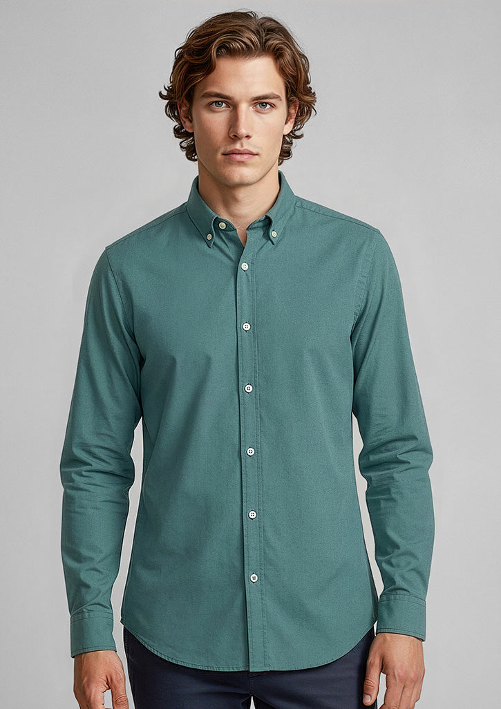 BIZ COLLECTION Mens Memphis Long Sleeve Shirt S127ML