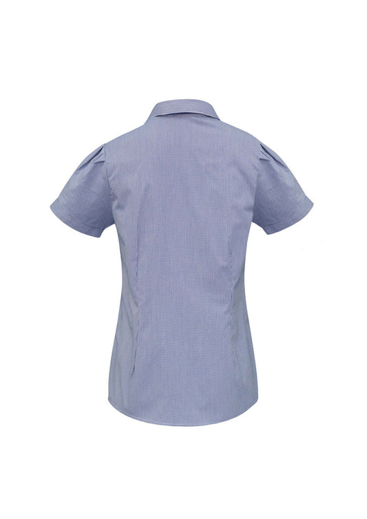 BIZ COLLECTION Womens Edge Short Sleeve Shirt S267LS Clearance