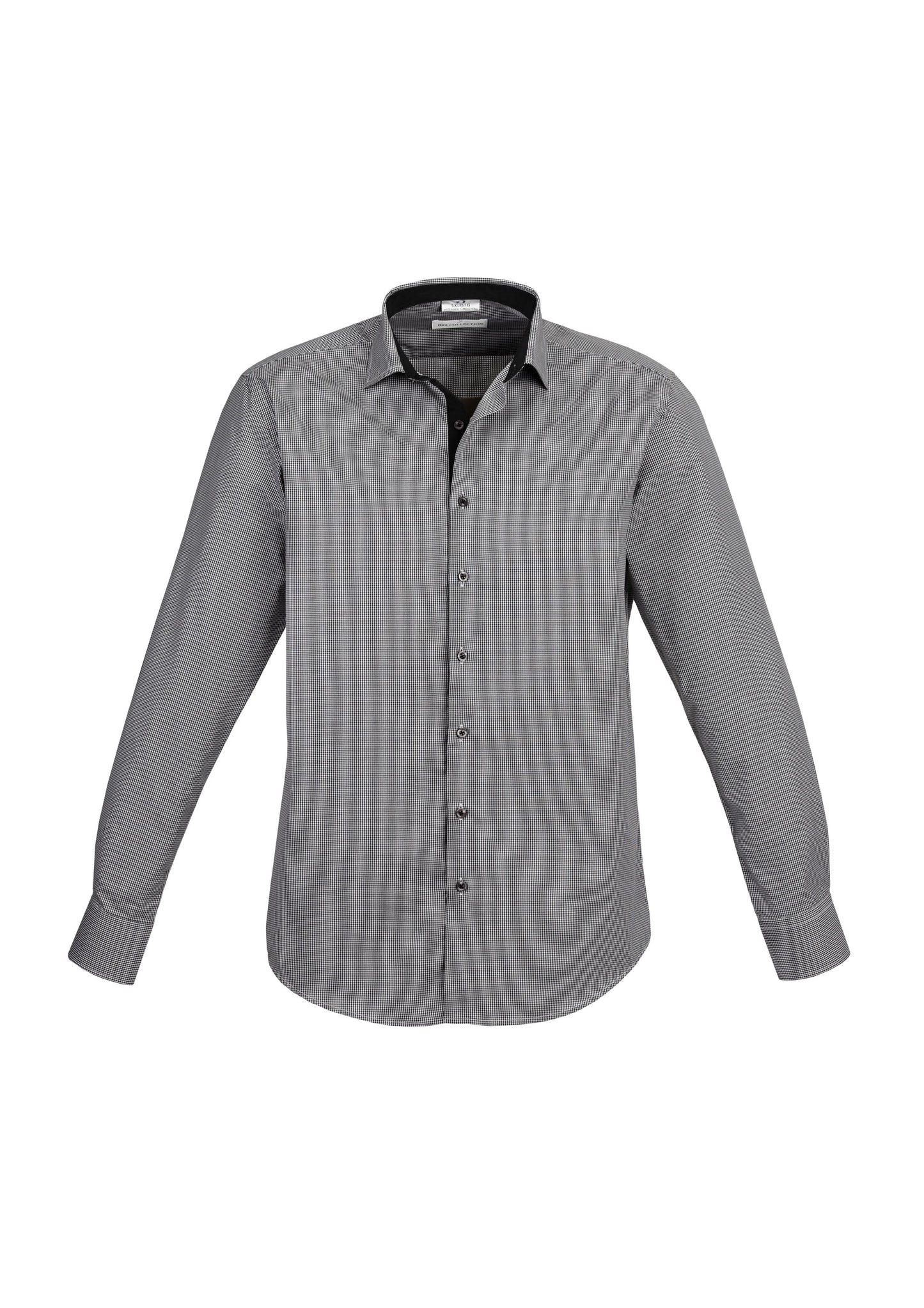BIZ COLLECTION Mens Edge Long Sleeve Shirt S267ML
